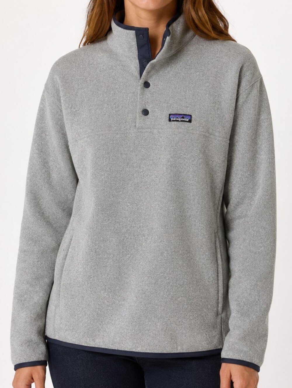 Patagonia Lightweight Better Sweater Marsupial Pullover Feather Grey XL